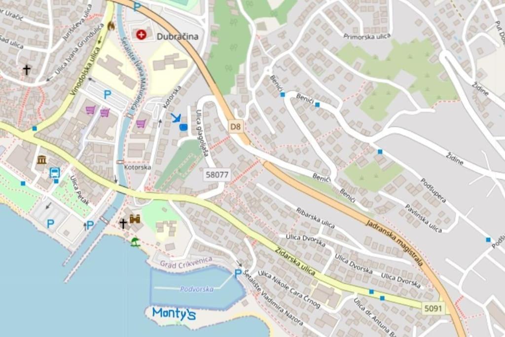 Ferienwohnung Nena In Crikvenica Kültér fotó